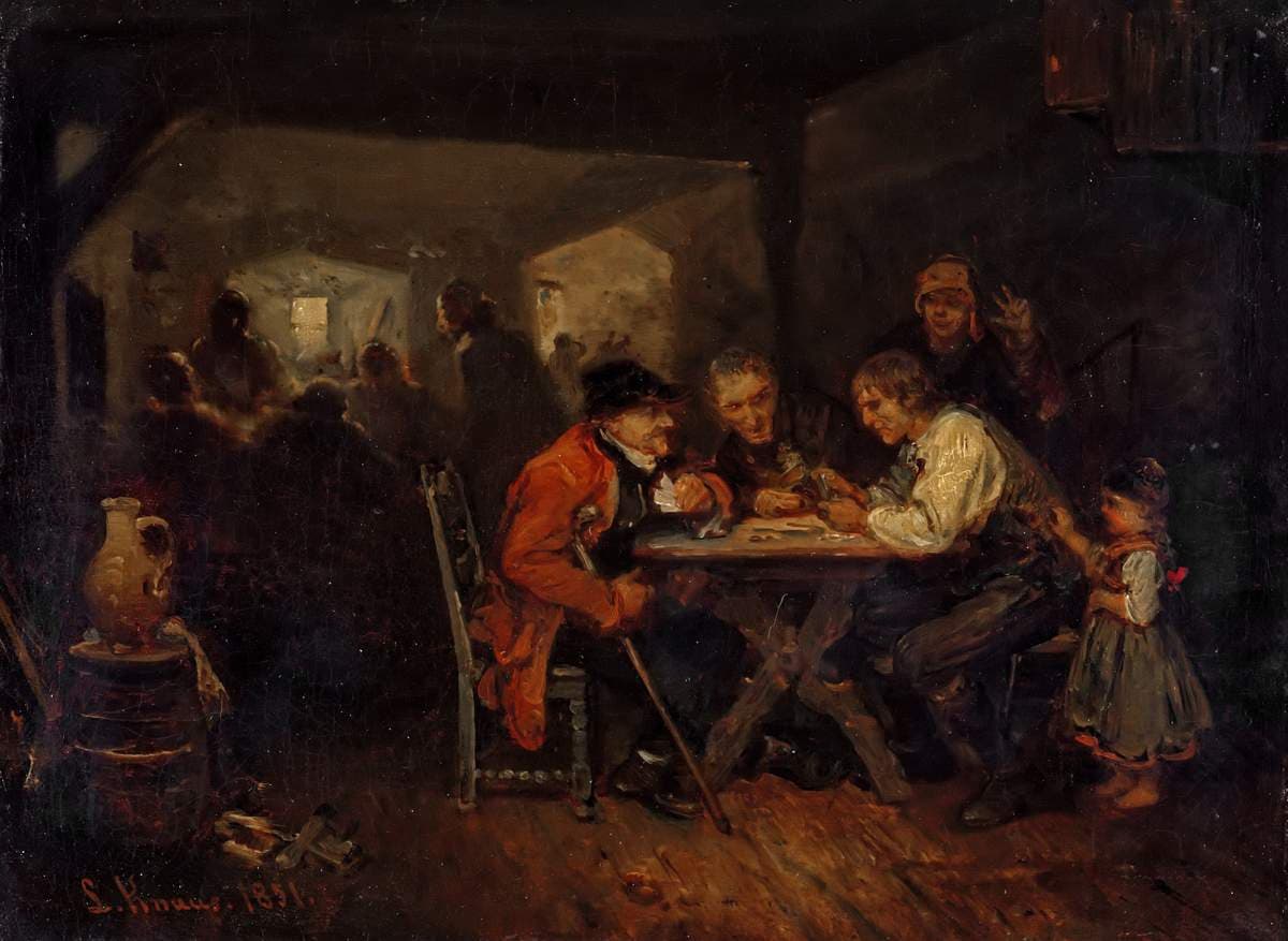 The cheater — Ludwig Knaus