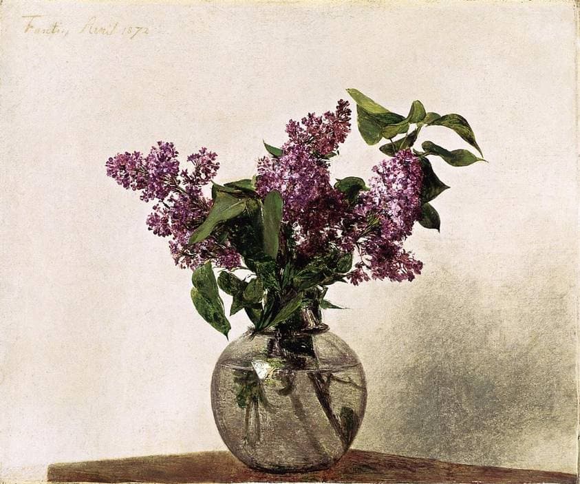 Lilacs — Henri Fantin-Latour