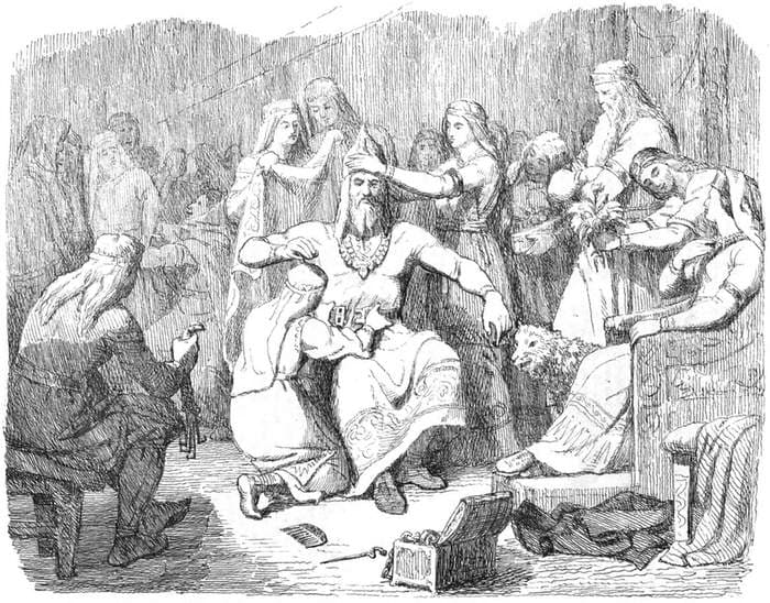 Hammar retrieval II. Thor Dressed For Bride — Mårten Eskil Winge