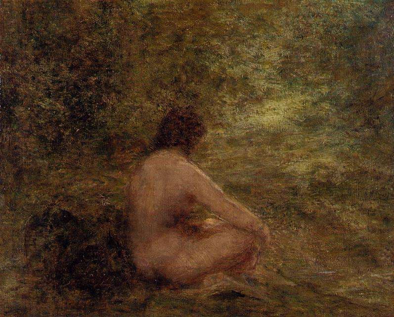 The Bather — Henri Fantin-Latour