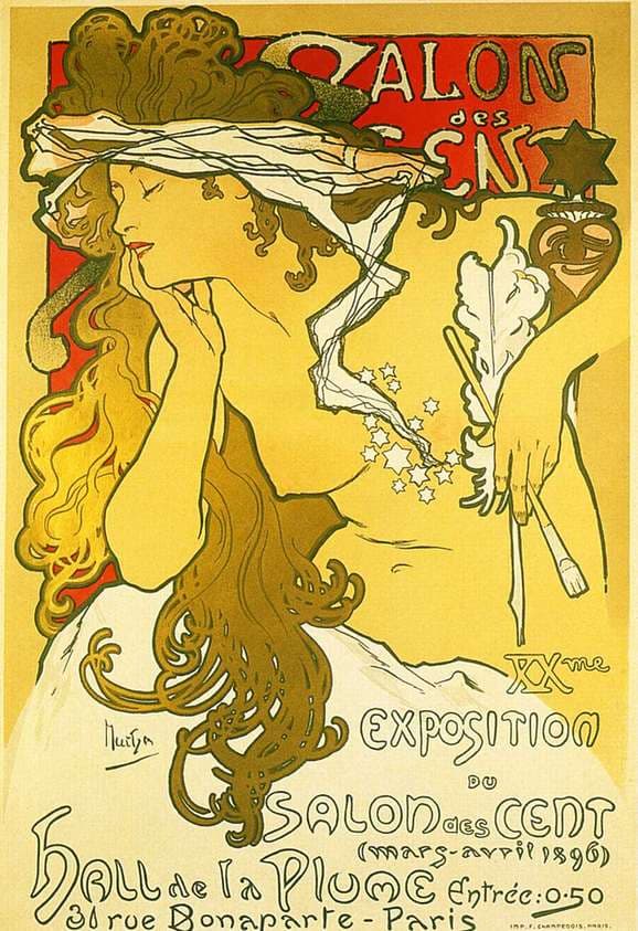 Salon of the Hundred — Alphonse Mucha