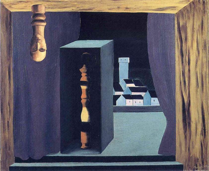 A famous man — René Magritte
