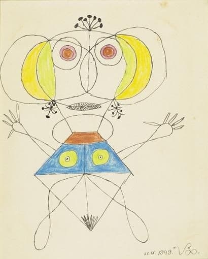 Personnage hiéroglyphe — Victor Brauner