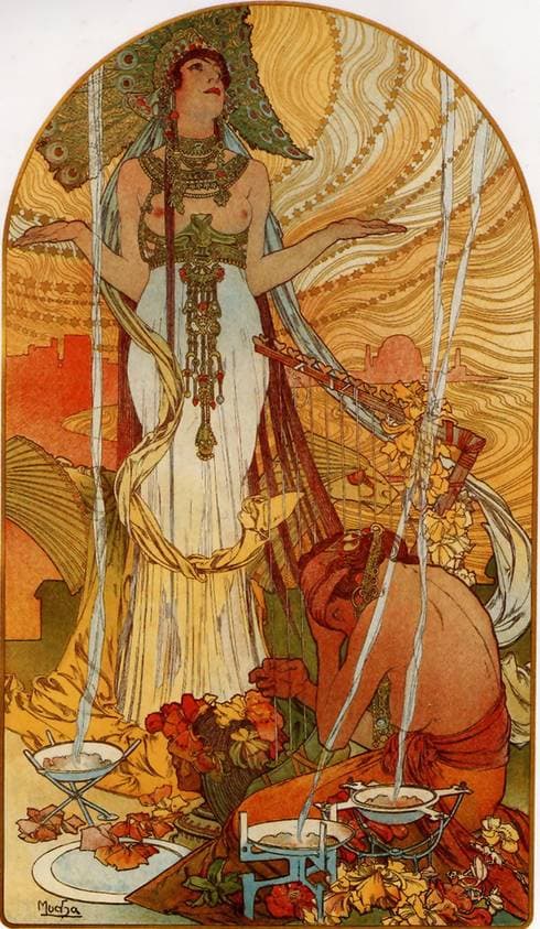 Salammbô — Alphonse Mucha