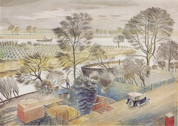 River Thames — Eric Ravilious