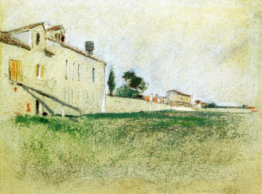Near Paris — John Henry Twachtman