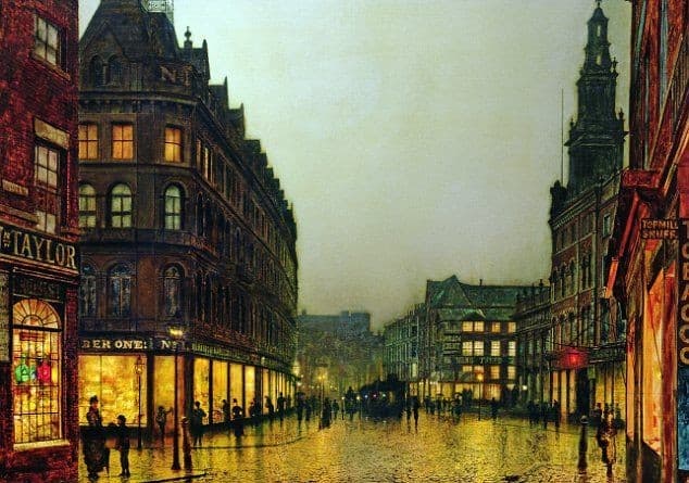 Boar Lane, Leeds — Atkinson Grimshaw