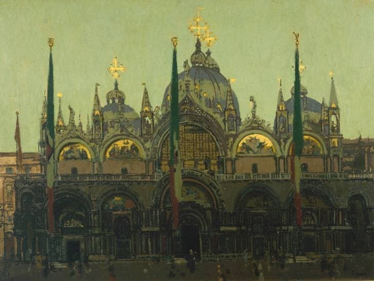 St. Mark's, Venice — Walter Sickert