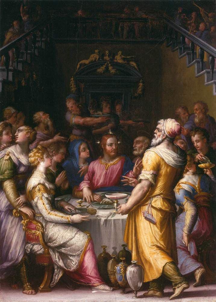 Marriage at Cana — Giorgio Vasari