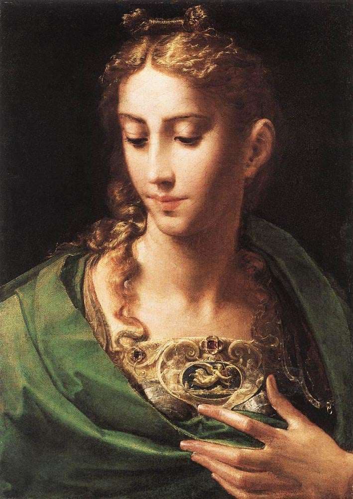 Pallas Athene — Parmigianino