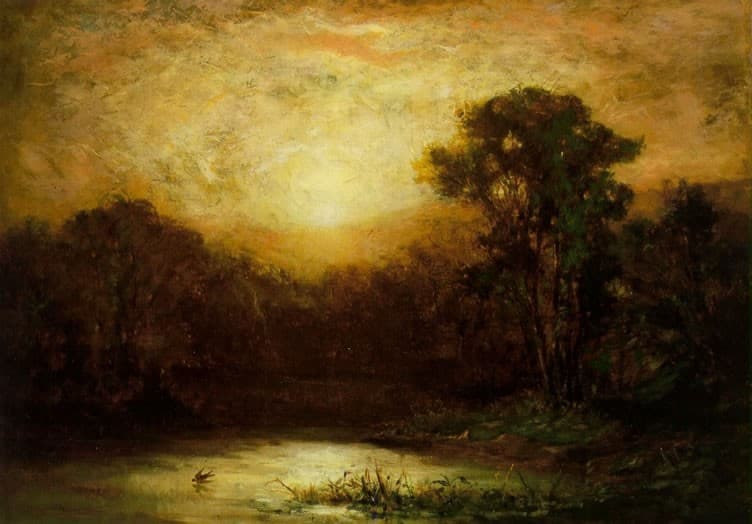 Sunset — Edward Mitchell Bannister