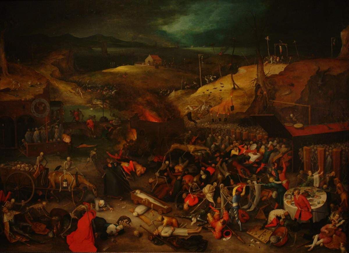 Triumph Des Todes — Jan Brueghel the Elder