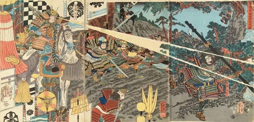 Prince Shôtoku — Utagawa Kuniyoshi