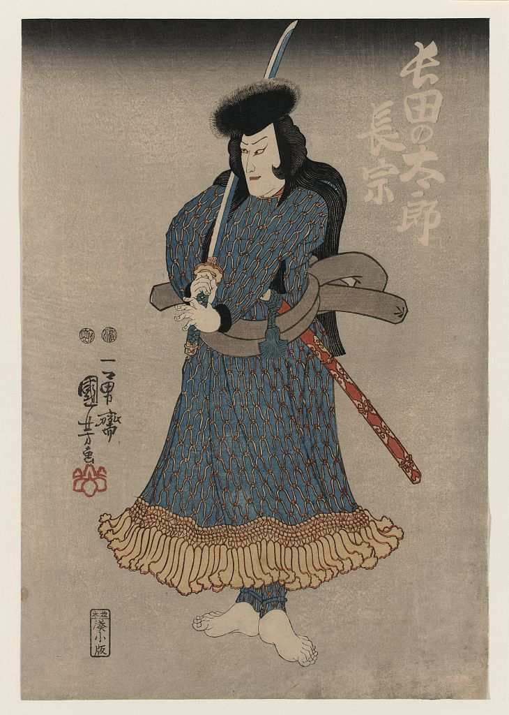 Kuroda Ukinaga, Japanese actor — Utagawa Kuniyoshi
