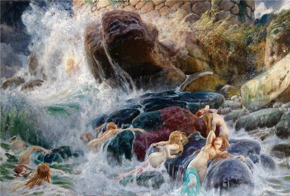 The Tomb of Achilles — Adolf Hirémy-Hirschl