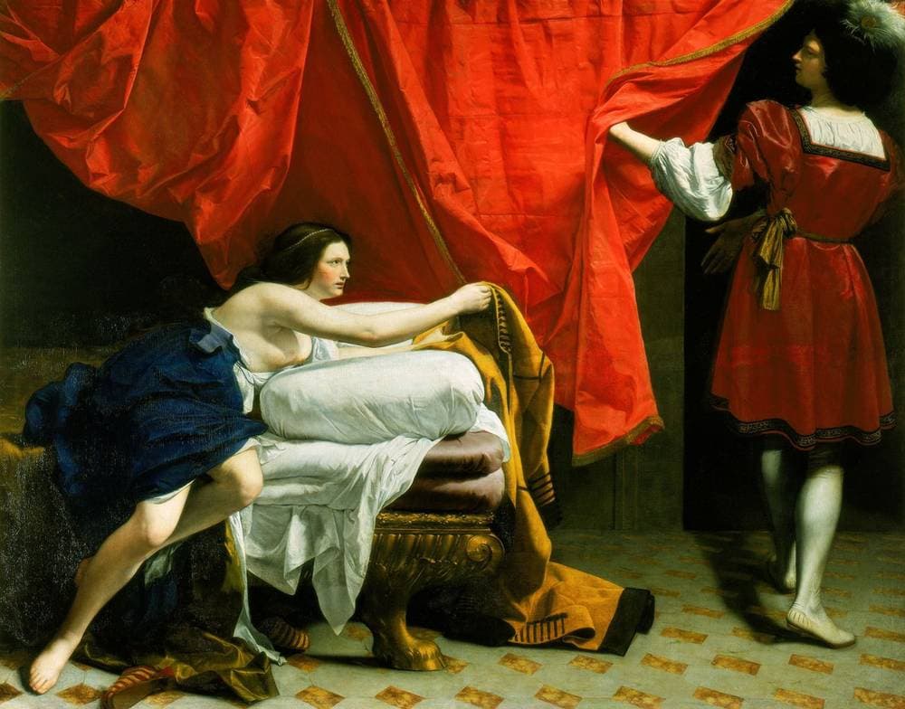 Joseph and Potiphar's Wife — Orazio Gentileschi