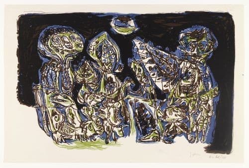 On the Silent Myth, Opus 4b — Asger Jorn