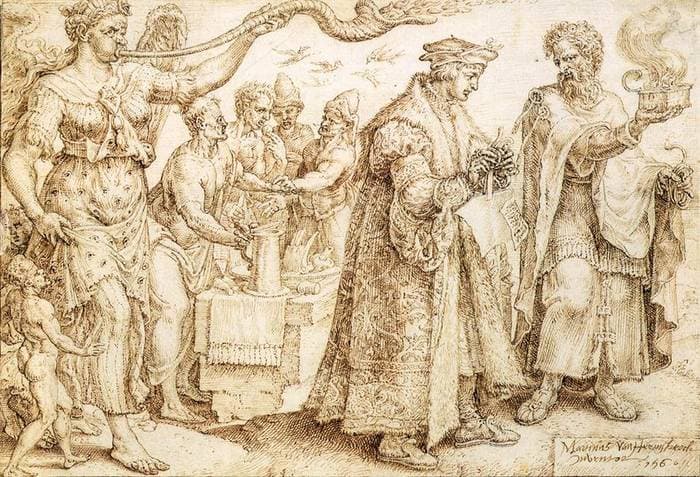 The Unhappy Lot of the Rich — Maarten van Heemskerck