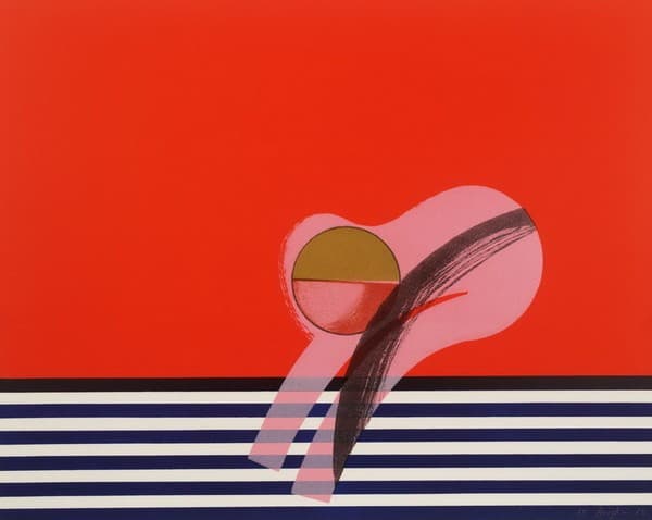 Girl on a Sofa — Howard Hodgkin