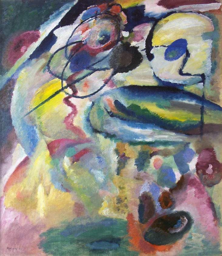 Picture with a circle — Wassily Kandinsky