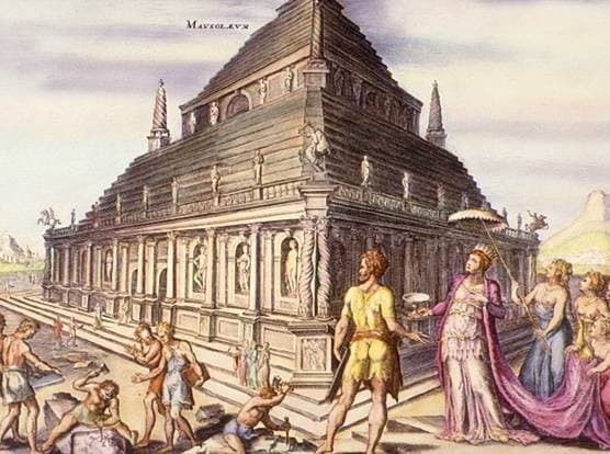 Mausoleum of Halicarnassus — Maarten van Heemskerck