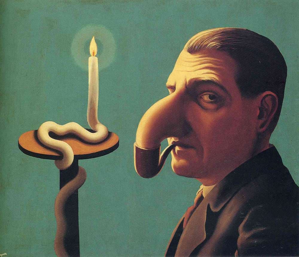 Philosopher's lamp — René Magritte