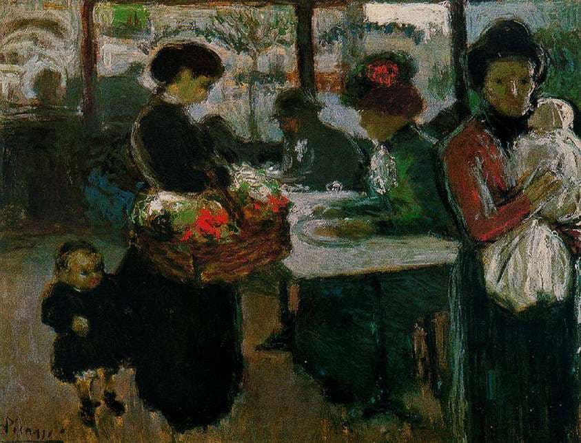 Brasserie on Monmartre — Pablo Picasso