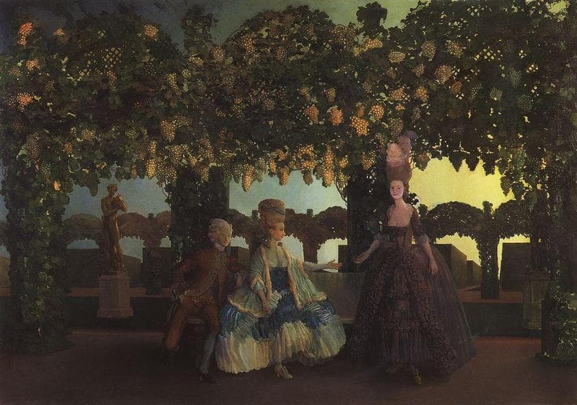 Evening — Konstantin Somov