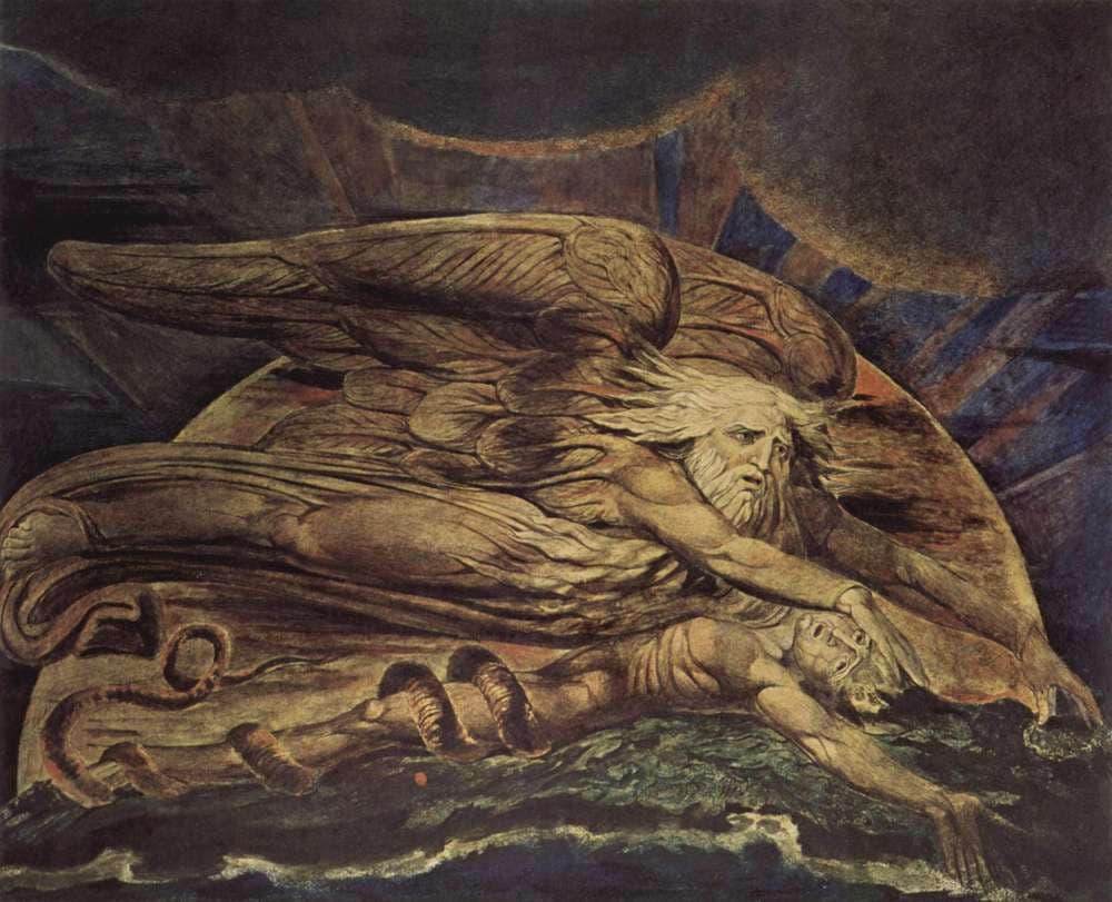 And Elohim created Adam — William Blake