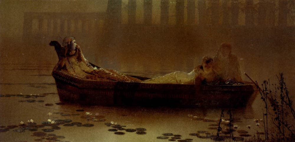 The lotus gatherers — Atkinson Grimshaw