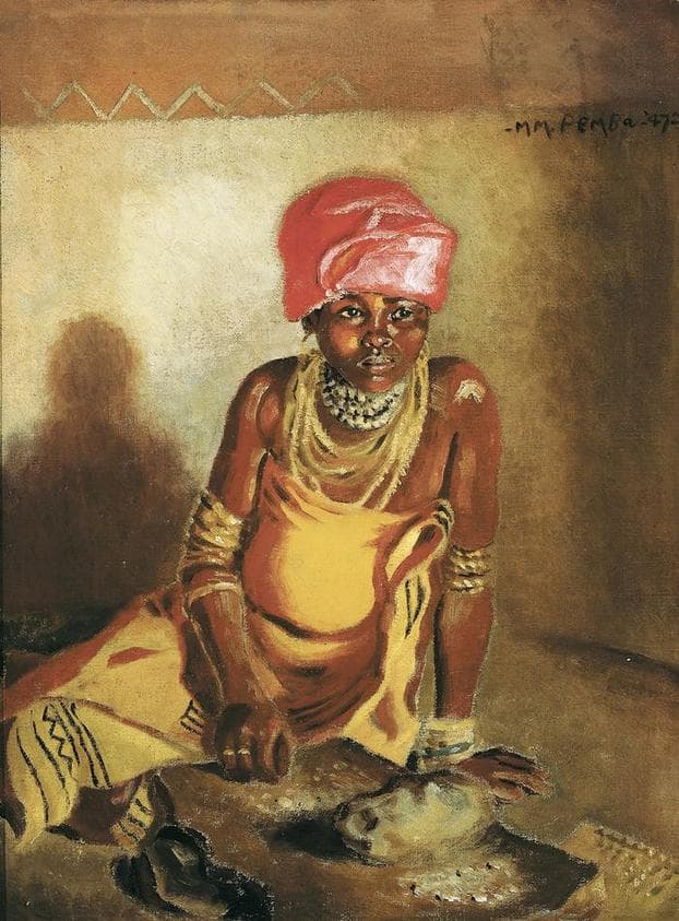 Young woman — George Pemba