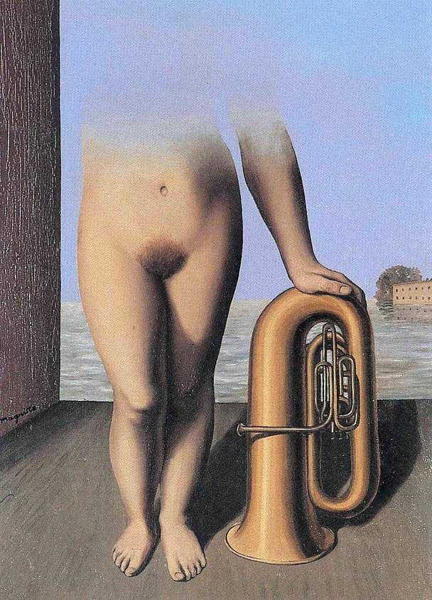 The flood — René Magritte
