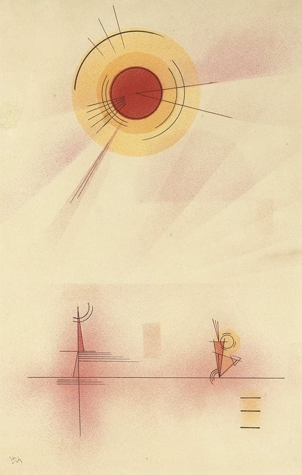 Strahlen — Wassily Kandinsky