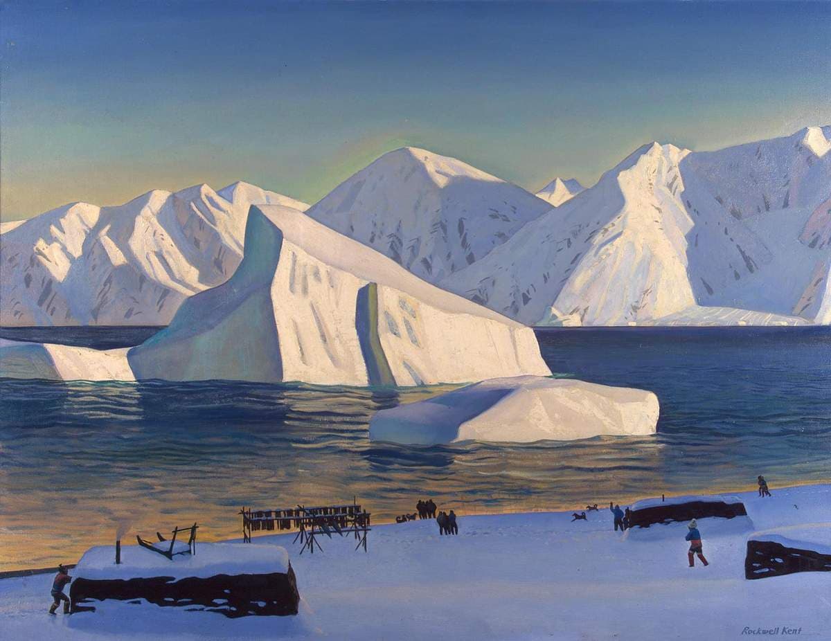 Early November, North Greenland — Rockwell Kent