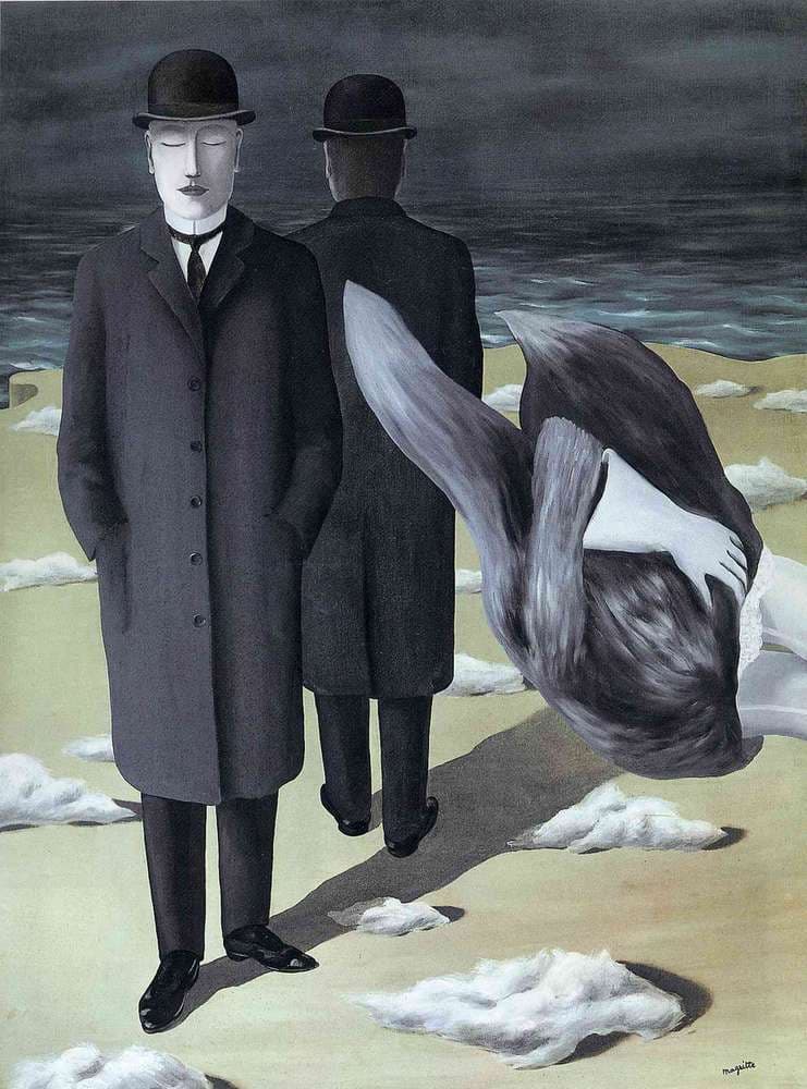 The meaning of night — René Magritte