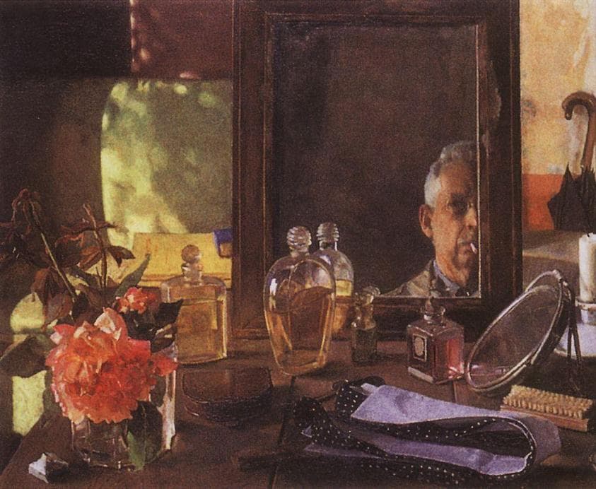 Self-Portrait in the Mirror — Konstantin Somov