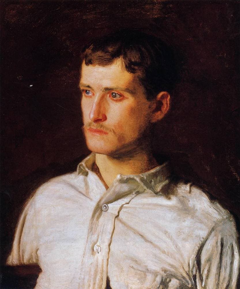 Portrait of Douglass Morgan Hall — Thomas Eakins