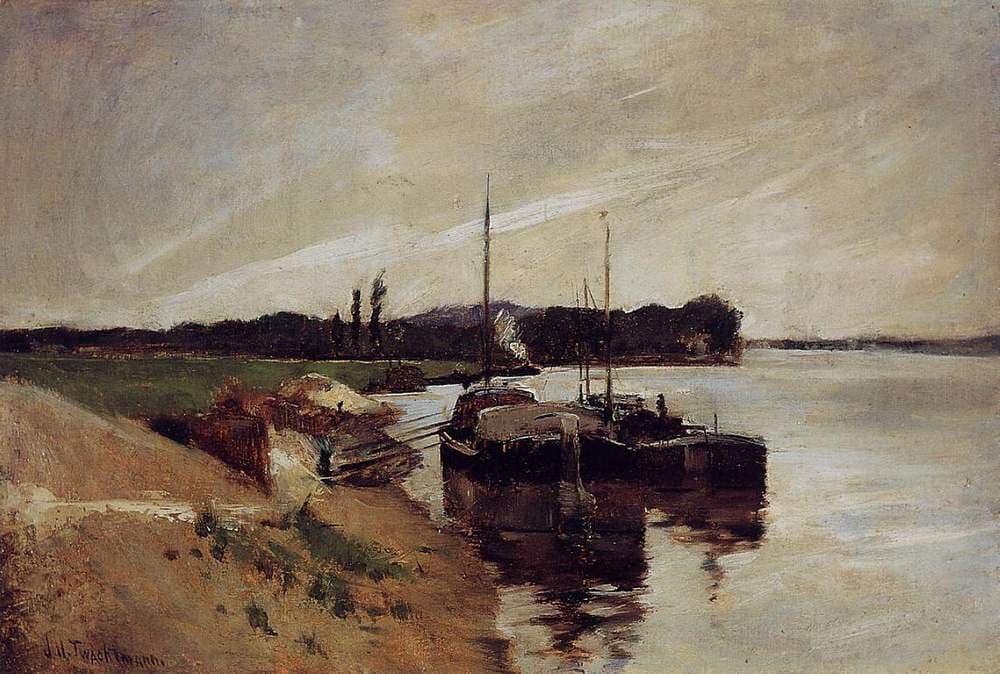 Mouth of the Seine — John Henry Twachtman