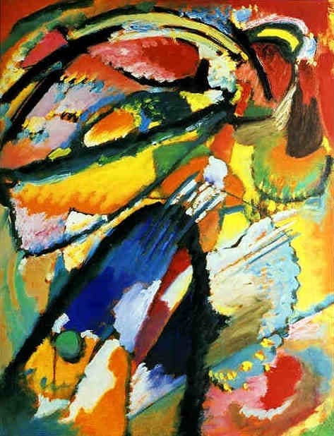 An angel of the Last Judgement — Wassily Kandinsky