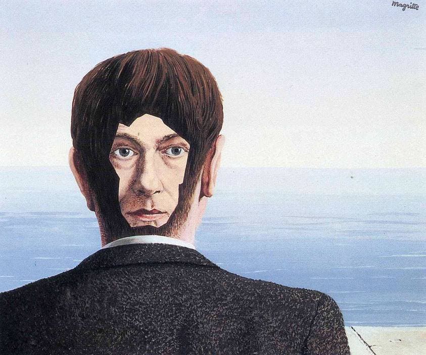 The glass house — René Magritte