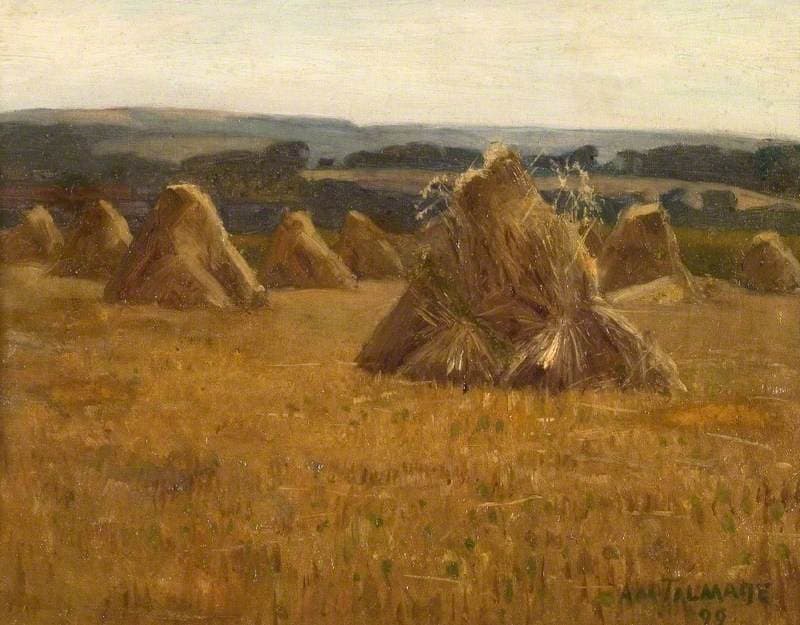 Corn Stacks — Algernon Talmage