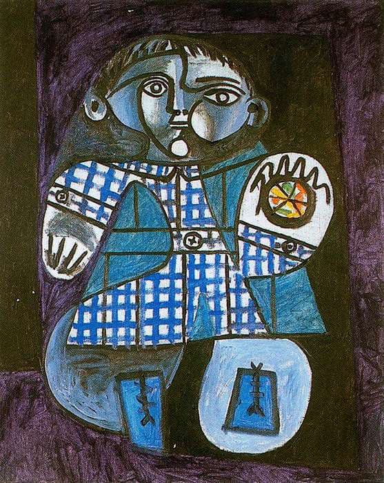 Claude with a ball — Pablo Picasso