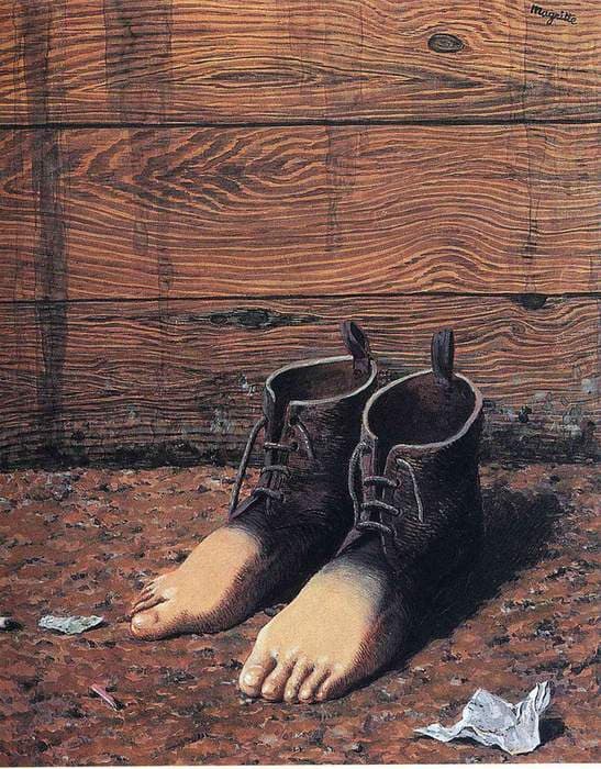 The red model — René Magritte
