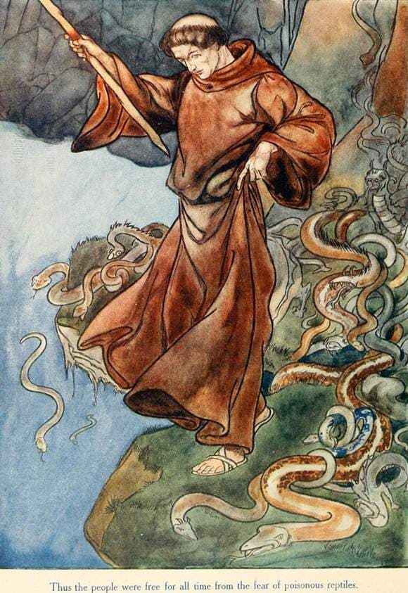 Thus the people were free for all time from the fear of poisonous reptiles — Charles Robinson
