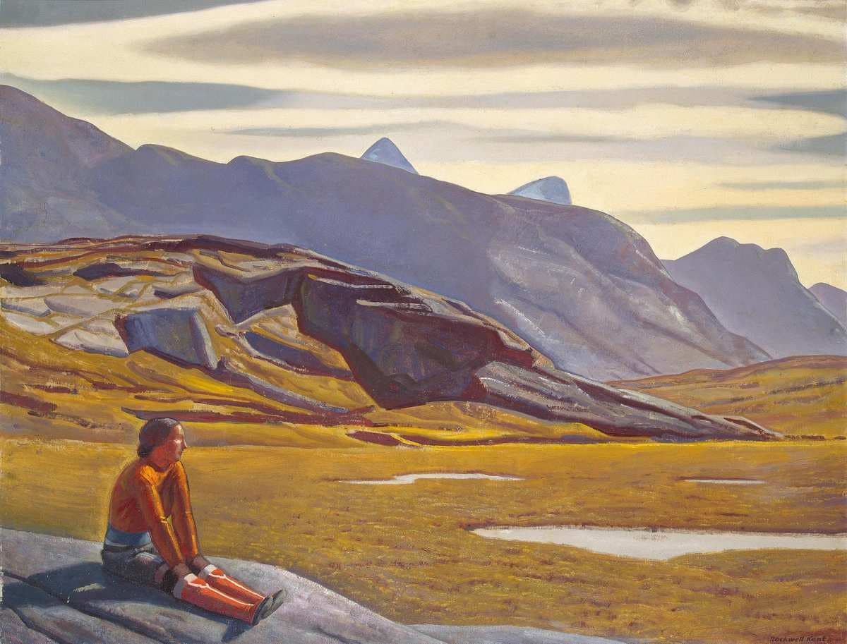 Greenland Tryst — Rockwell Kent