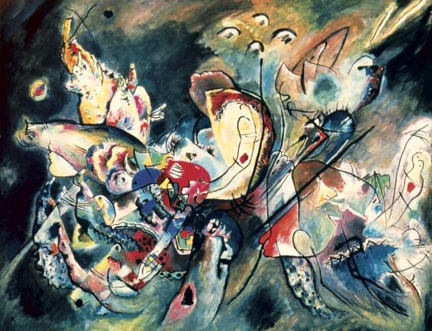 Troubled — Wassily Kandinsky