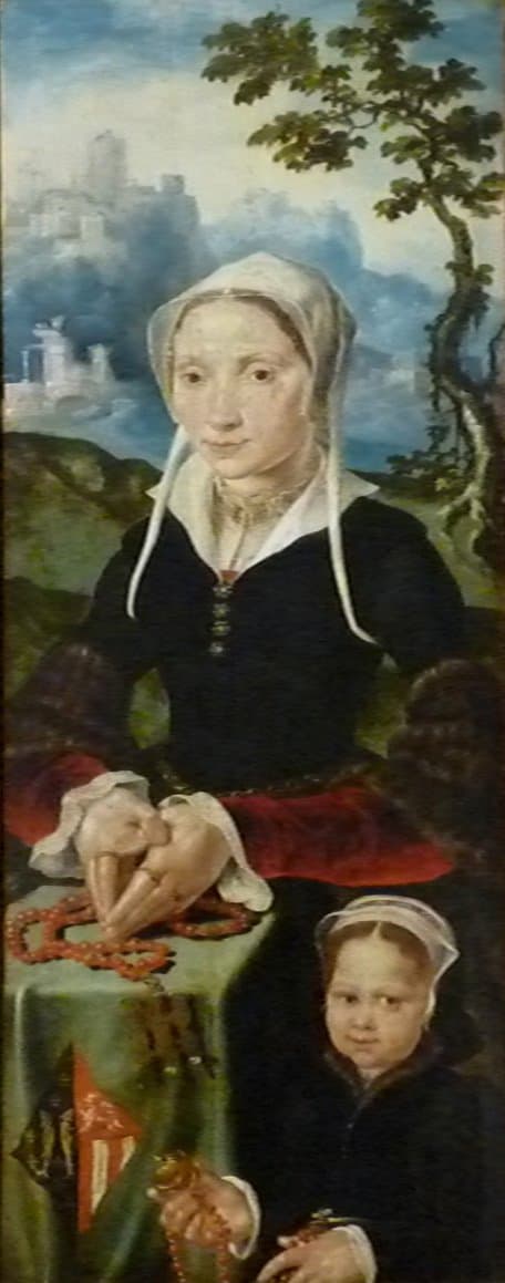 Portrait of donor — Maarten van Heemskerck