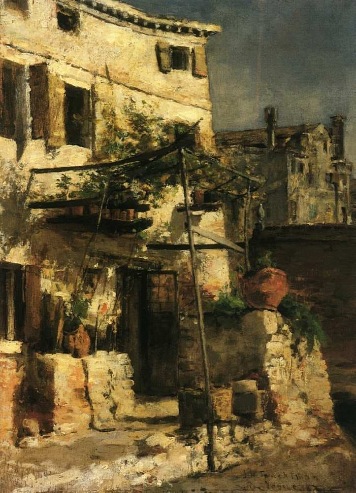 A Venetian Scene — John Henry Twachtman