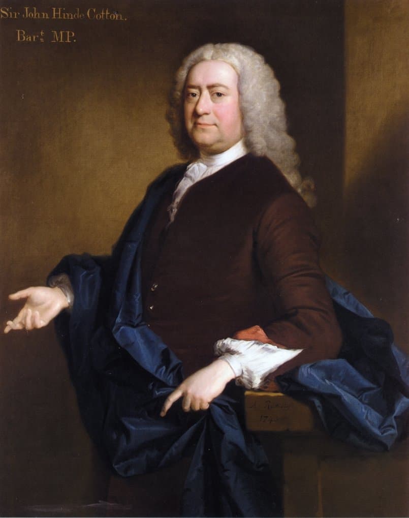 Portrait of Sir John Hynde Cotton, 3rd BT — Allan Ramsay