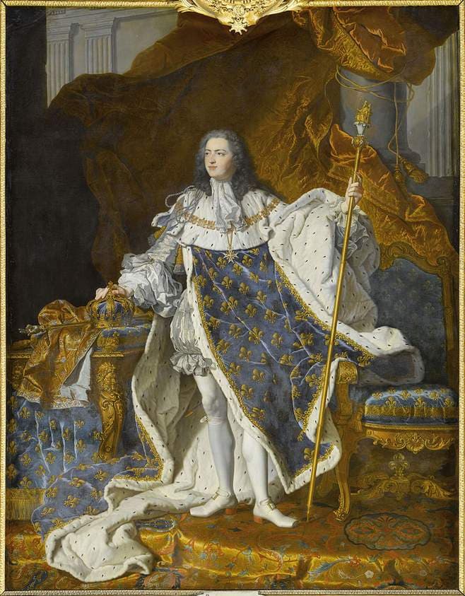 Louis XV — Hyacinthe Rigaud